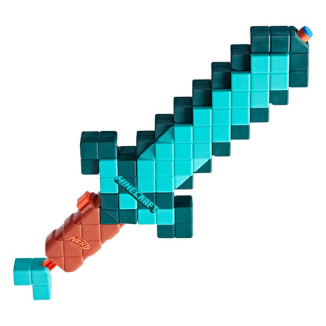 Minecraft NERF Dart-Firing Diamond Sword - Gaming Collectible