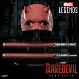 Marvel Legends Daredevil: Born Again Roleplay Mask and Billy Club