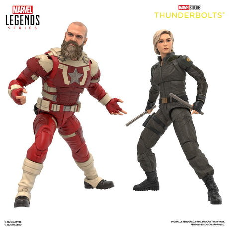 Marvel Legends Thunderbolts Yelena Belova & Red Guardian Action Figure 2-Pack