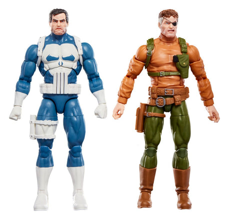 Gamerverse Punisher & Nick Fury - Marvel Legends Action Figure 2-Pack