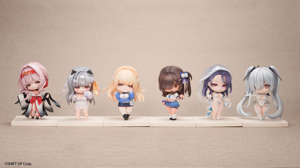 Goddess of Victory: Nikke - SAC Series Chibi Mini Figures 6-Pack Vol.3