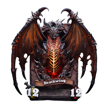 HEX Collectibles Hearthstone 3D Art Frame Statue: Deathwing 34cm