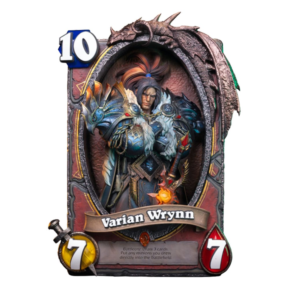 Hearthstone: HEX Collectibles 3D Varian Wrynn Statue (31cm)