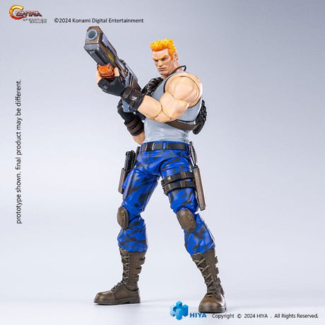 Contra: Operation Galuga Exquisite Basic Action Figure - Bill Rizer