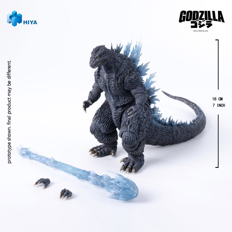 Godzilla Against Mechagodzilla (2002) Heat Ray Action Figure 18 cm