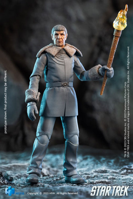 Star Trek 2009 Exquisite Mini 1/18 Spock Prime Action Figure