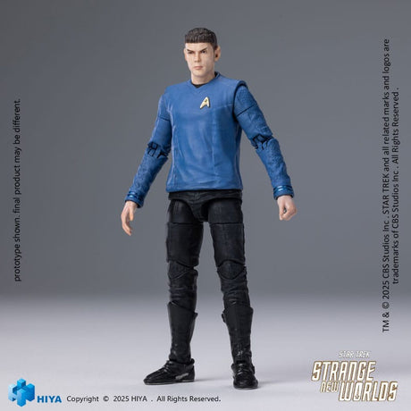Star Trek Strange New Worlds 1/18 Spock Mini Action Figure 11cm