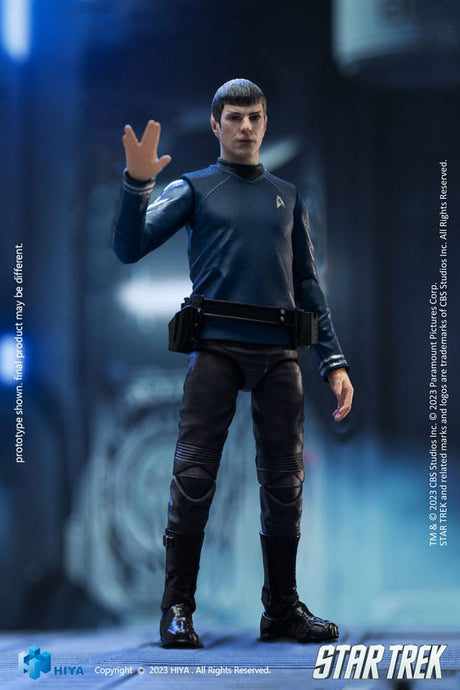 Star Trek 2009: Exquisite Mini Spock Action Figure (1/18 Scale, 10cm)