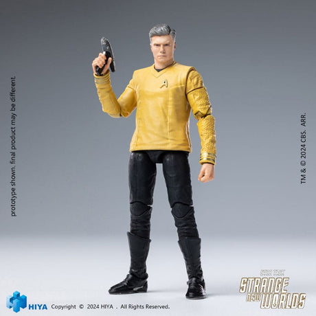 Star Trek Strange New Worlds: 1/18 Scale Exquisite Mini Series Action Figure- Pike
