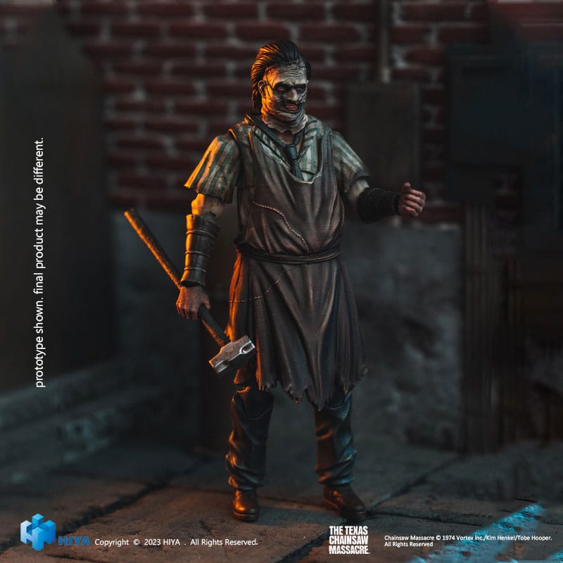 Texas Chainsaw Massacre Mini Action Figure: Leatherface Killing Mask