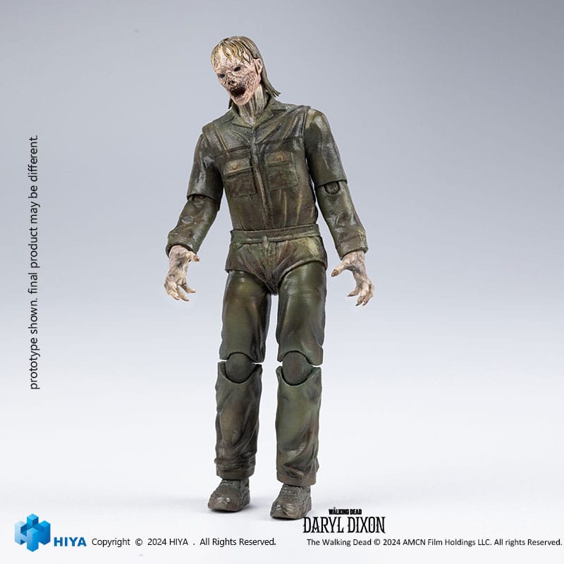 The Walking Dead 1/18 Daryl Dixon Dark Eyes Walker Action Figure by Hiya Toys