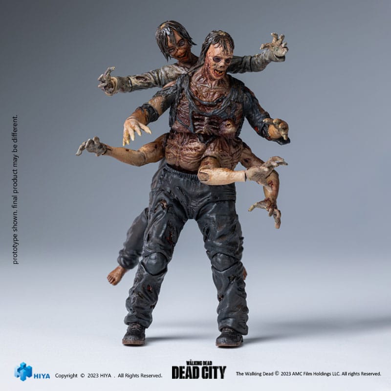 The Walking Dead: Dead City Walker King 1/18 Mini Action Figure by Hiya