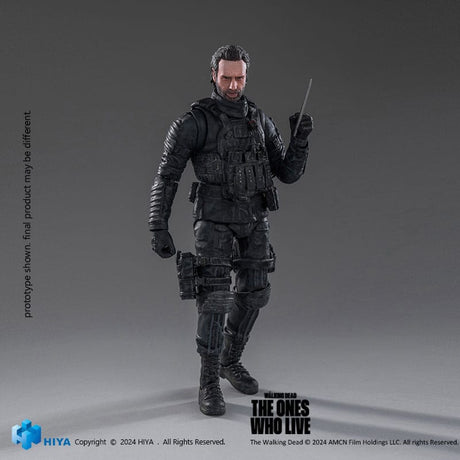 The Walking Dead's Rick Grimes 1/18 Miniature Figure by Hiya Toys