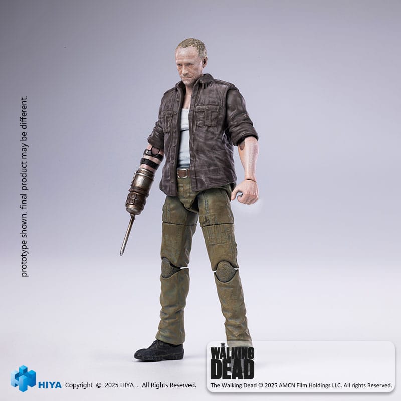 The Walking Dead Merle 1/18 Exquisite Mini Action Figure