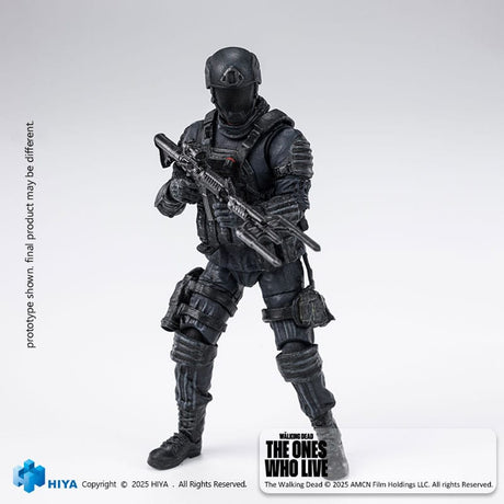 The Walking Dead CRM Soldier Exquisite Mini 1/18 Action Figure - Hiya Toys