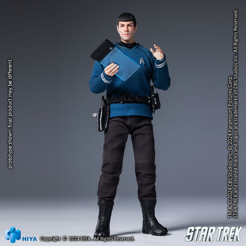 Star Trek 2009 Spock Action Figure 1/12 Scale by Exquisite Super