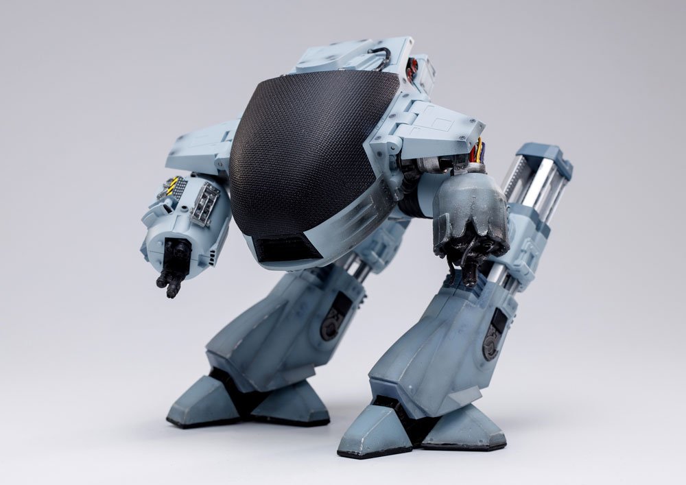 Robocop ED-209 Battle Damaged Mini Action Figure with Sound - Hiya Toys