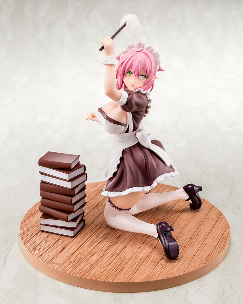Original Character Elf Maid's Service Rosetta Statue 19cm