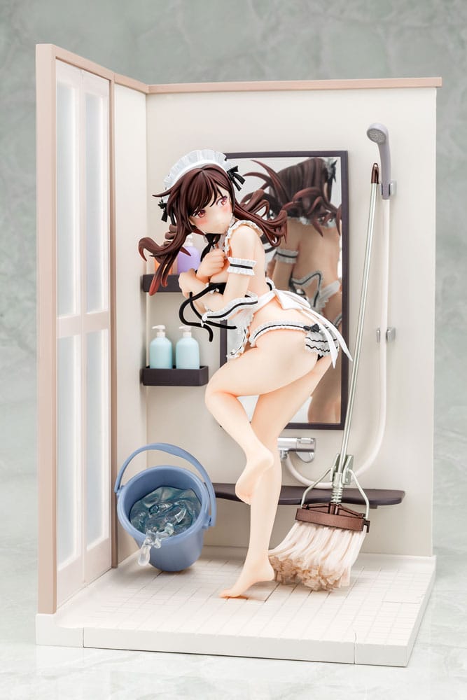 Rent-A-Girlfriend 1/6 PVC Chizuru Mizuhara Maid Bikini Statue, 24 cm