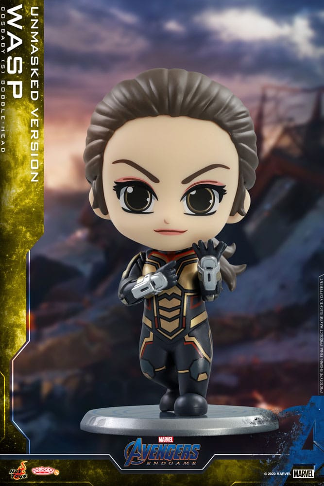 Avengers: Endgame - The Wasp Unmasked Cosbaby Mini Fig