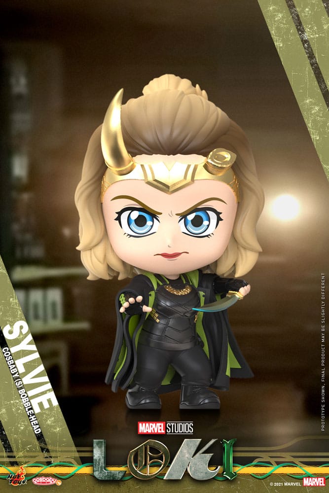 Hot Toys: Loki Cosbaby Sylvie Mini Figure, 10cm