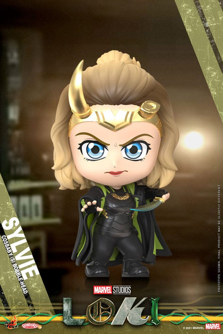 Hot Toys: Loki Cosbaby Sylvie Mini Figure, 10cm