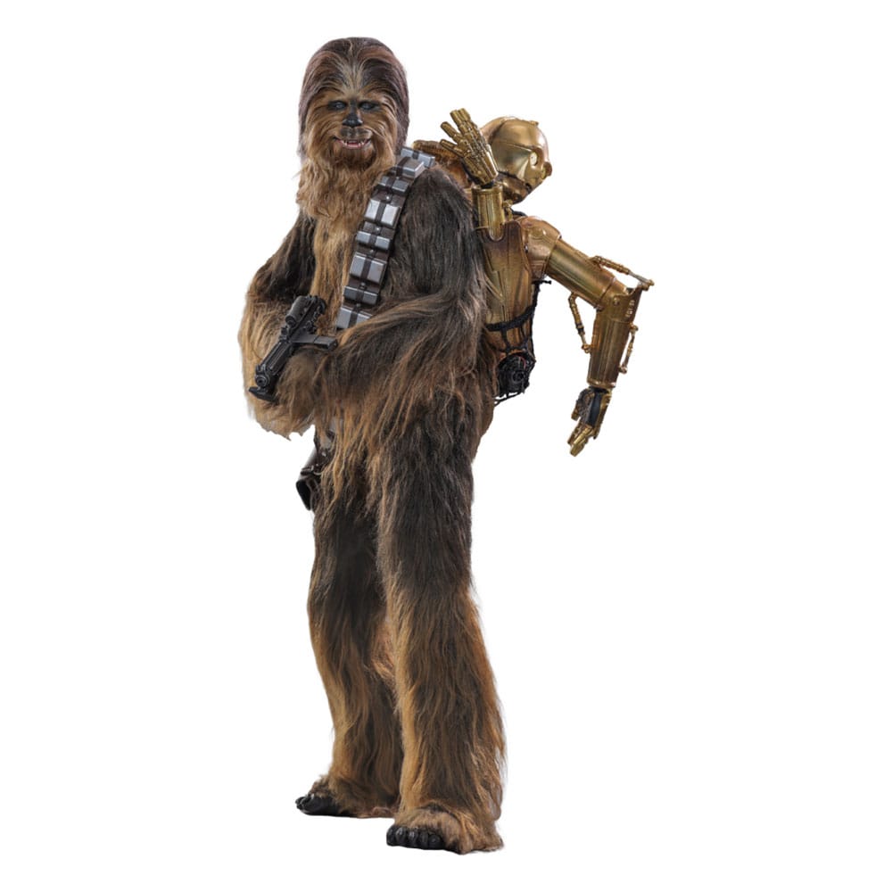 Star Wars: Episode V Chewbacca with Disassembled C-3PO 1/6 Scale Figure