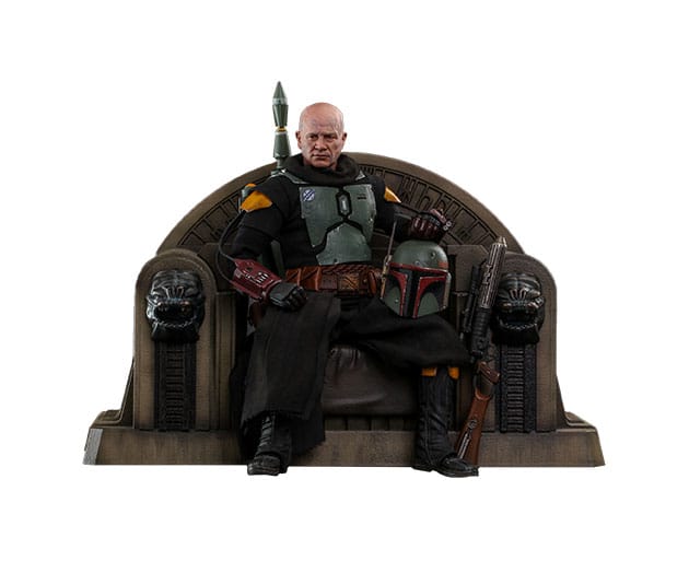 Star Wars: The Mandalorian 1/6 Scale Boba Fett Repaint Armor & Throne Set