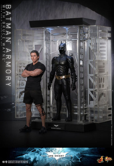 Hot Toys 'The Dark Knight Rises' 1/6 Batman & Bruce Wayne Armory