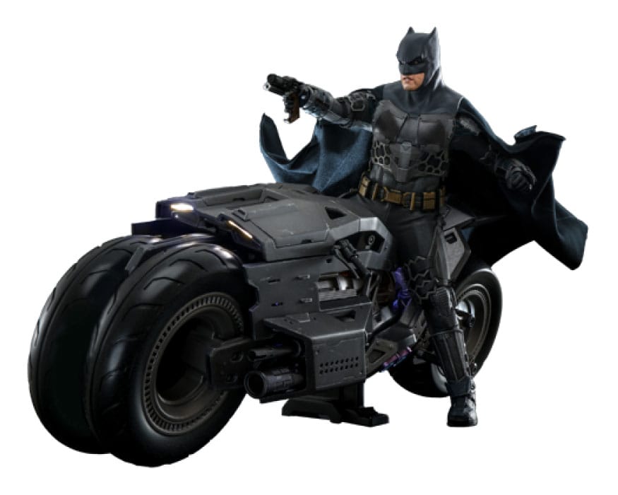 The Flash Movie: Batman & Batcycle Action Figure Set 1/6 Scale by Hot Toys