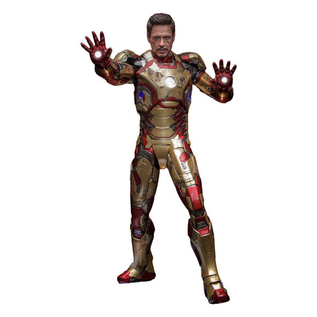 Iron Man Mark XLII 2.0 Deluxe Diecast Action Figure 1/6 - Iron Man 3 Movie Masterpiece