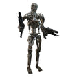 Terminator 2: Hot Toys 1/6 Endoskeleton (Battle Damaged) Action Figure
