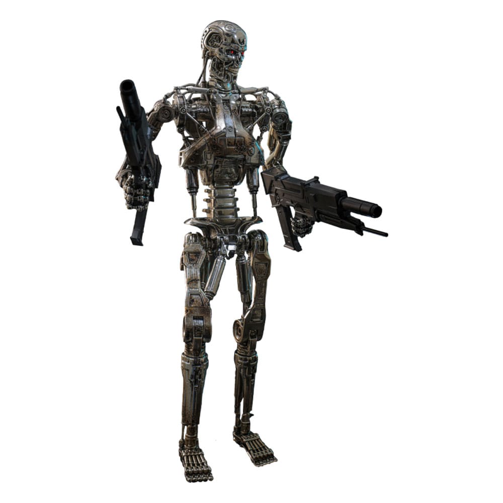 Terminator 2: Hot Toys 1/6 Endoskeleton (Battle Damaged) Action Figure