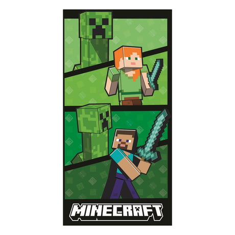 Minecraft Officially Licensed Cotton Towel Ver. 2 (140 x 70 cm)