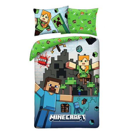 Minecraft Ver. 7 Official Duvet Set 140 x 200 cm