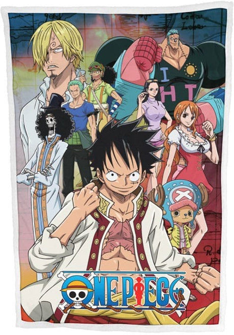 One Piece Official Fleece Blanket – Ver. 4 by Halantex