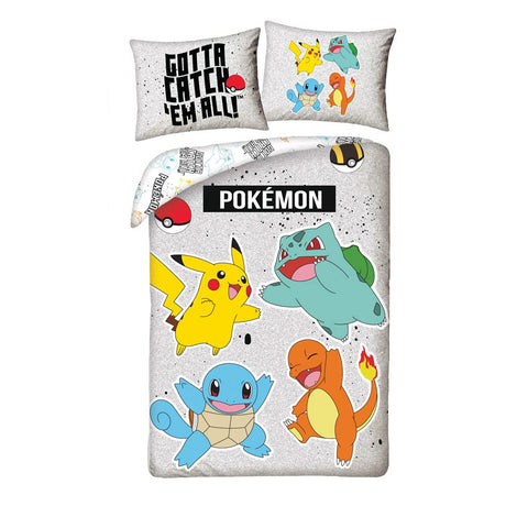 Pokémon Ver. 11 Duvet Set - 140x200cm / 70x90cm
