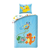 Pokémon Ver. 9 Duvet Set 140x200cm - Halantex