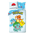 Official Pokémon Halantex Duvet Set Ver. 6 - Size 140 x 200 cm / 70 x 90 cm