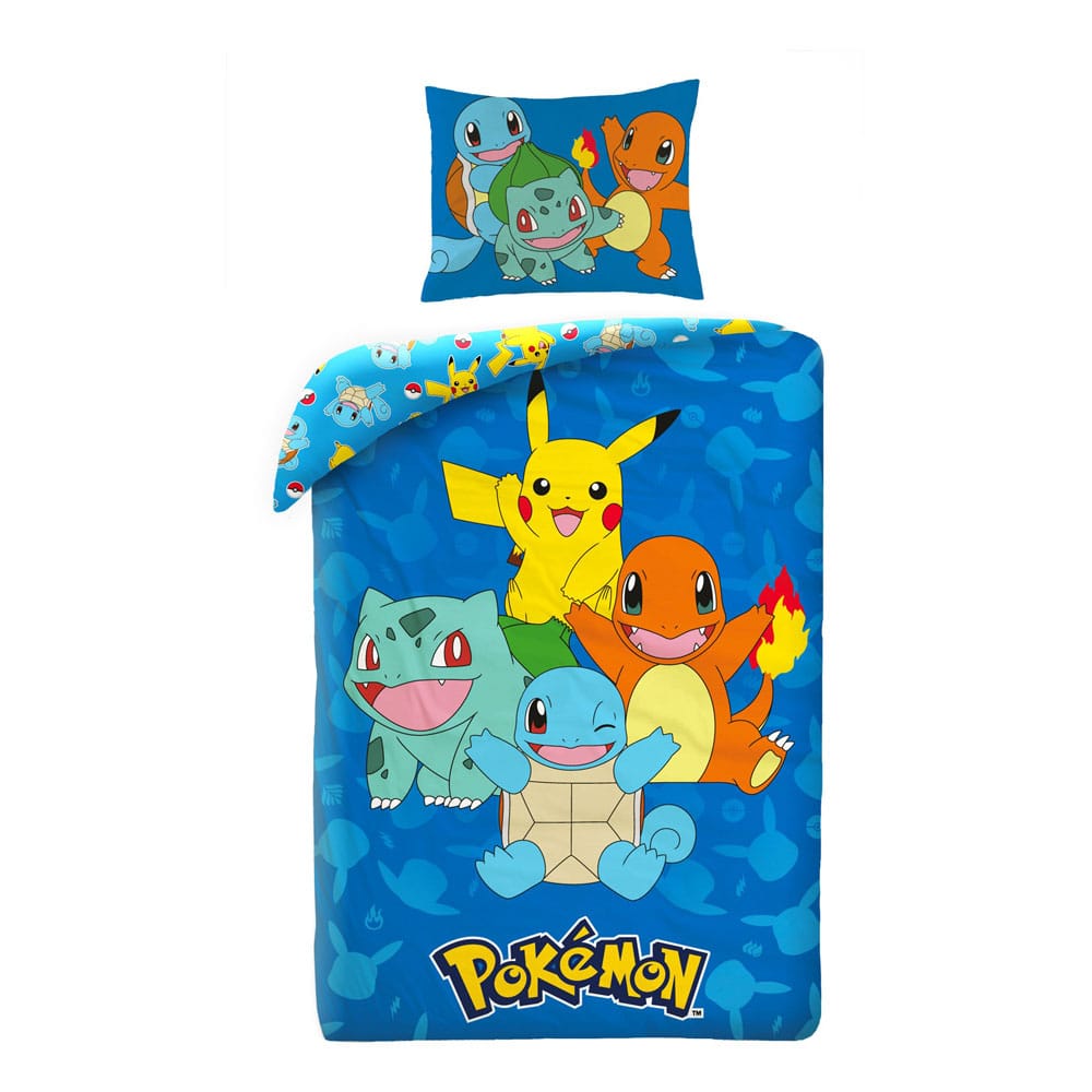 Pokémon Duvet Set Ver. 2 - 140 x 200 cm, Halantex