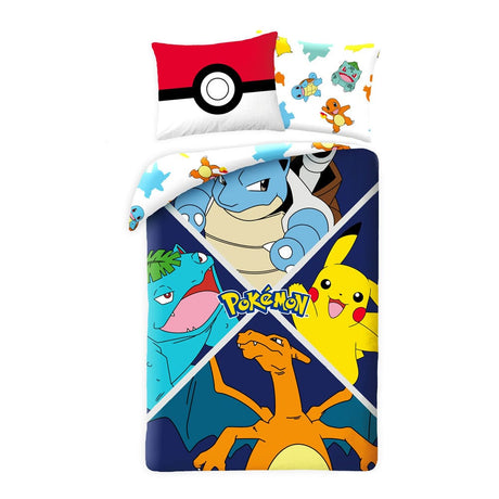 Pokémon Ver. 1 Duvet Set by Halantex - 140 x 200 cm