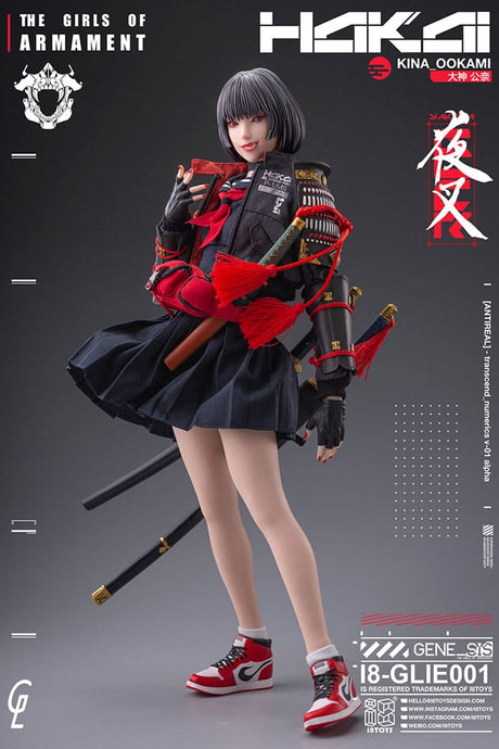 i8Toys x Gharliera: Girls of Armament Action Figure - Kina Ookami