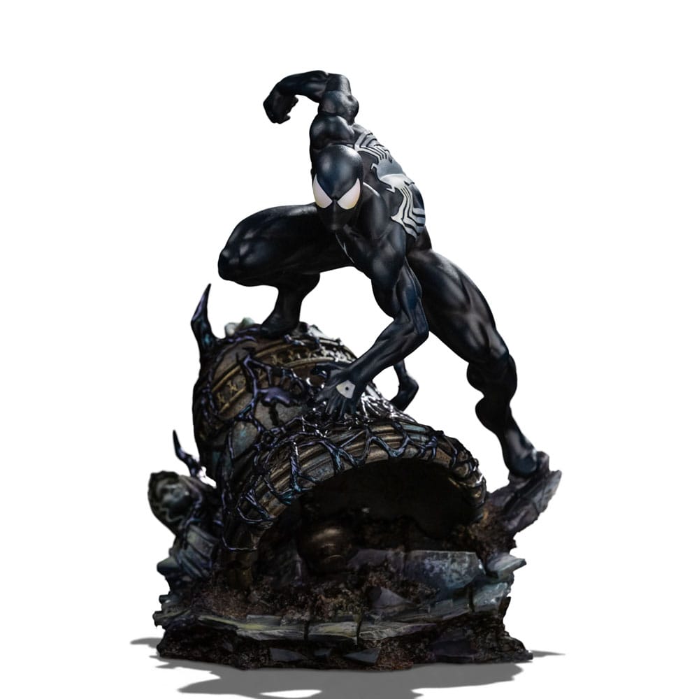 Iron Studios Marvel 1/10 Scale Spider-Man Black Suit Statue