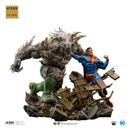 DC Comics Iron Studios 1/10 Superman vs Doomsday Statue