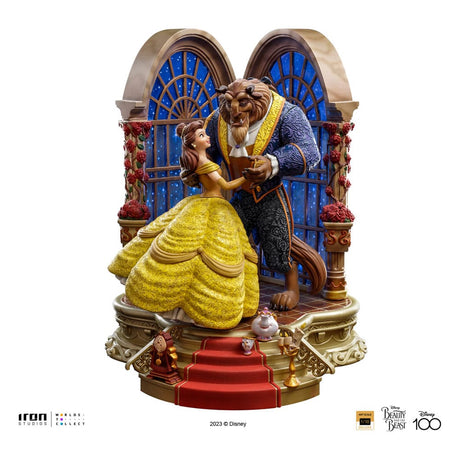 Disney Art Scale 1/10 Deluxe Statue: Beauty and the Beast (29 cm)