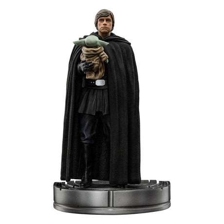 Star Wars Mandalorian Luke Skywalker & Grogu 1/10 Scale Statue, 21cm