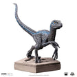 Jurassic World Icons Iron Studios Statue - Velociraptor Blue, 9 cm