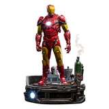 Marvel Iron Man Unleashed Deluxe Art Scale 1:10 Statue by Iron Studios
