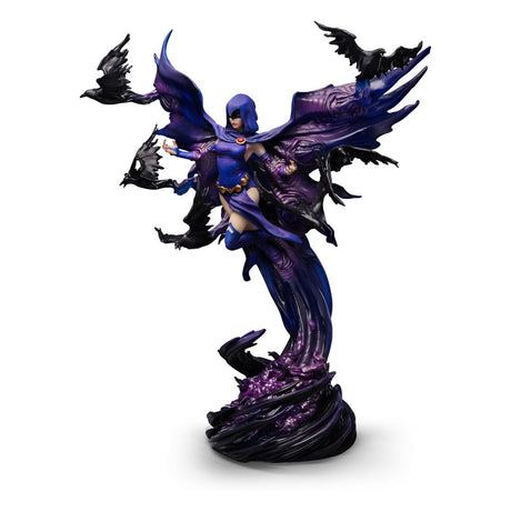 DC Comics 1/10 Scale Teen Titans Raven Art Statue - 32 cm