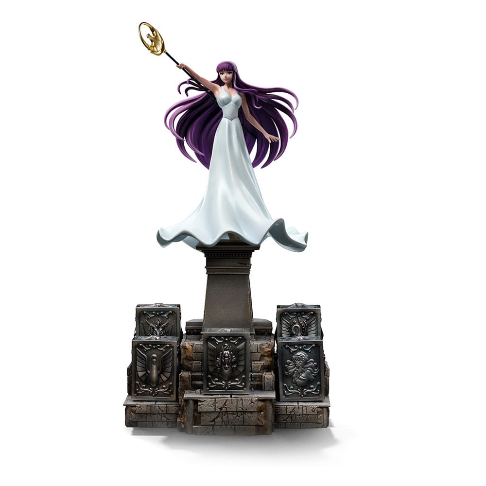Saint Seiya Deluxe Art Scale Statue: Saori Kiddo by Iron Studios